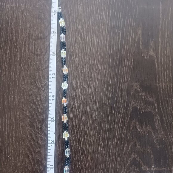 Beautiful cube beaded necklace - Picture 4 of 5